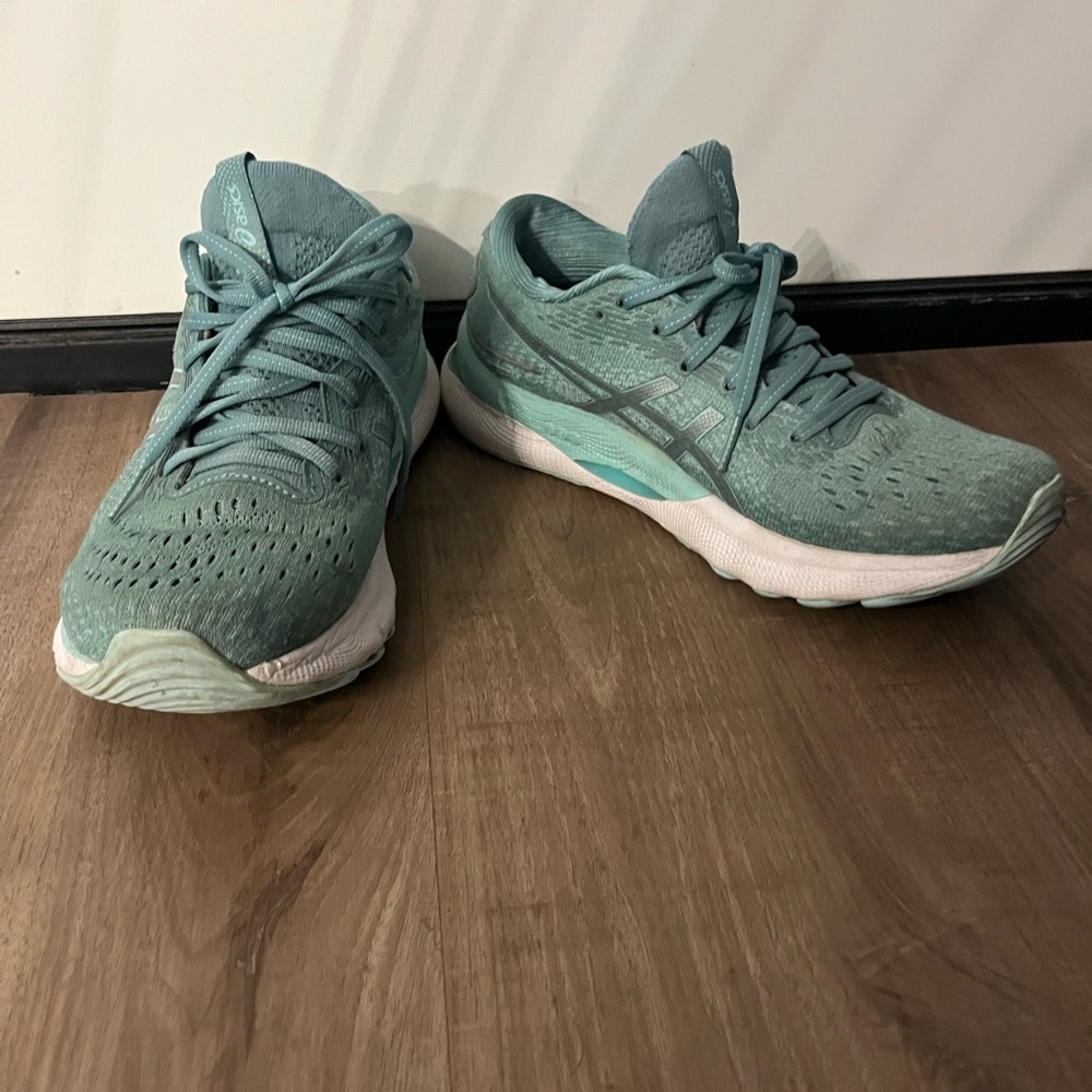 Asics Women's Teal Athletic Shoes